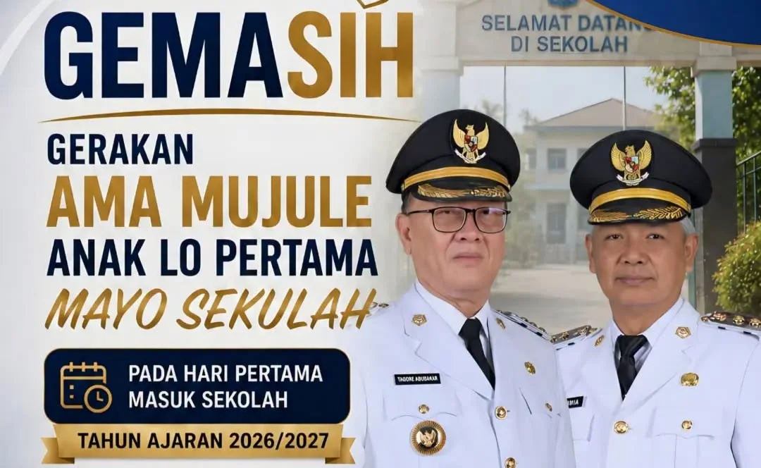 Pemerintah Ajak Ayah Antar Anak pada Hari Pertama Masuk Sekolah