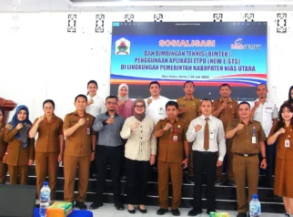Pemkab Nias Utara Gelar Bimtek Aplikasi New e-STS Bersama Bank Sumut