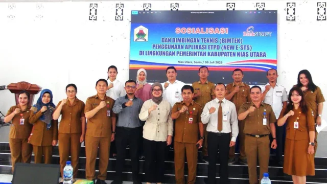Pemkab Nias Utara Gelar Bimtek Aplikasi New e-STS Bersama Bank Sumut