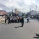 Pengabenan Warga Paksebali Dikawal Babinsa Berjalan Aman Lancar