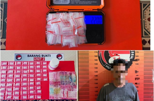 Polisi Gerebek Rumah di Pagaralam, 59 Paket Shabu Disita, Pria Tertangkap