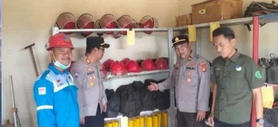 Polres Banyuasin Intensifkan Monitoring Kesiapan Karhutla Perusahaan Perkebunan di Musim Kemarau 2026