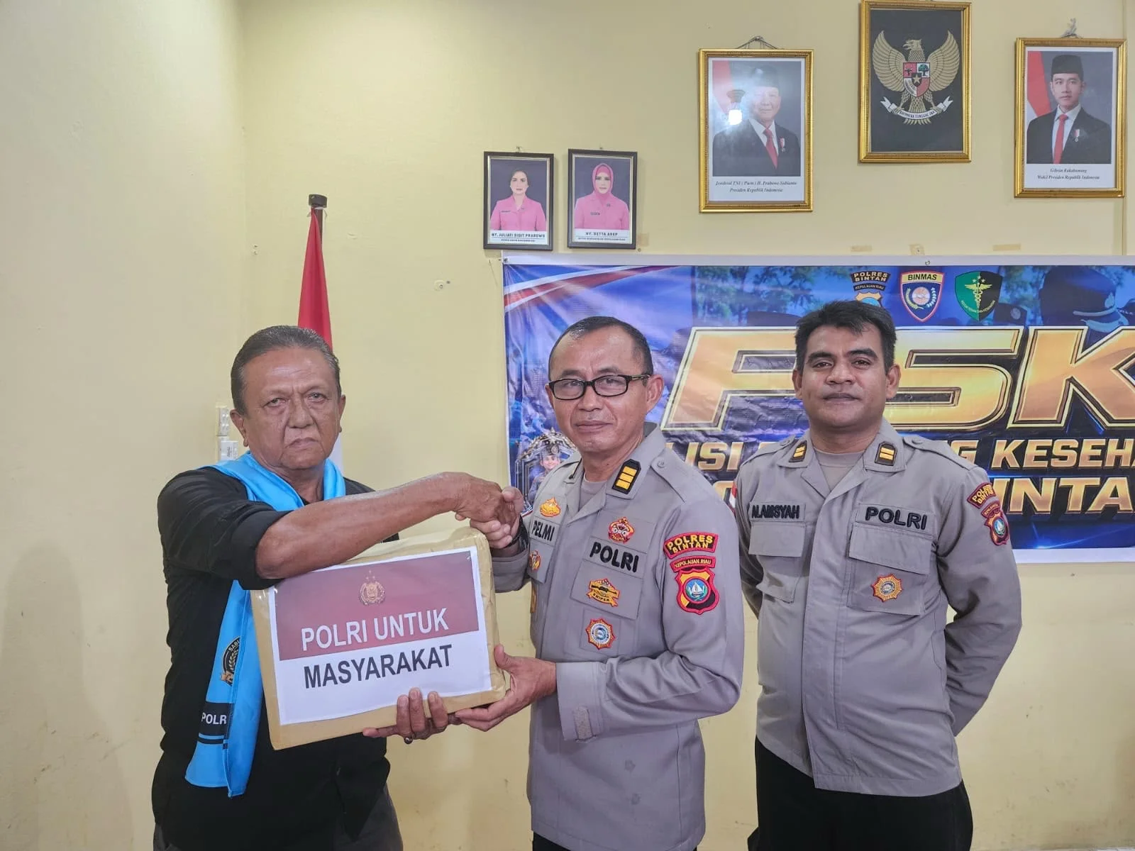 Polres Bintan Gelar Program Polisi Sambang Kesehatan, Layanan Gratis untuk Warga