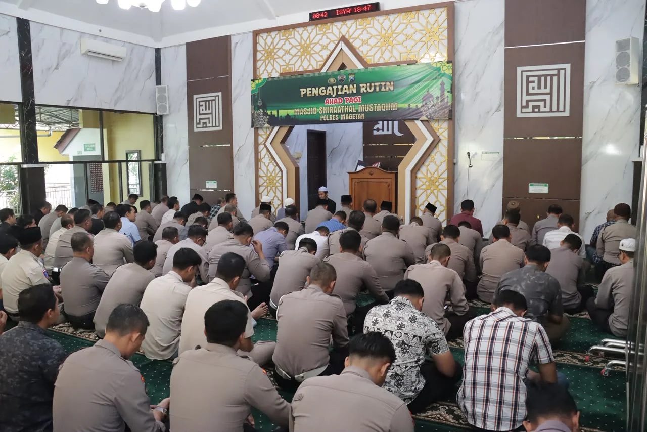 Polres Magetan Doakan Anggota Polres Katingan yang Gugur dalam Operasi Anti‑Narkoba