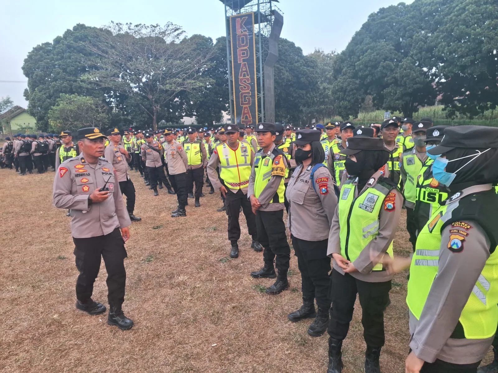 Polres Malang Kerahkan 300 Personel Amankan Kunjungan Kerja Presiden Prabowo