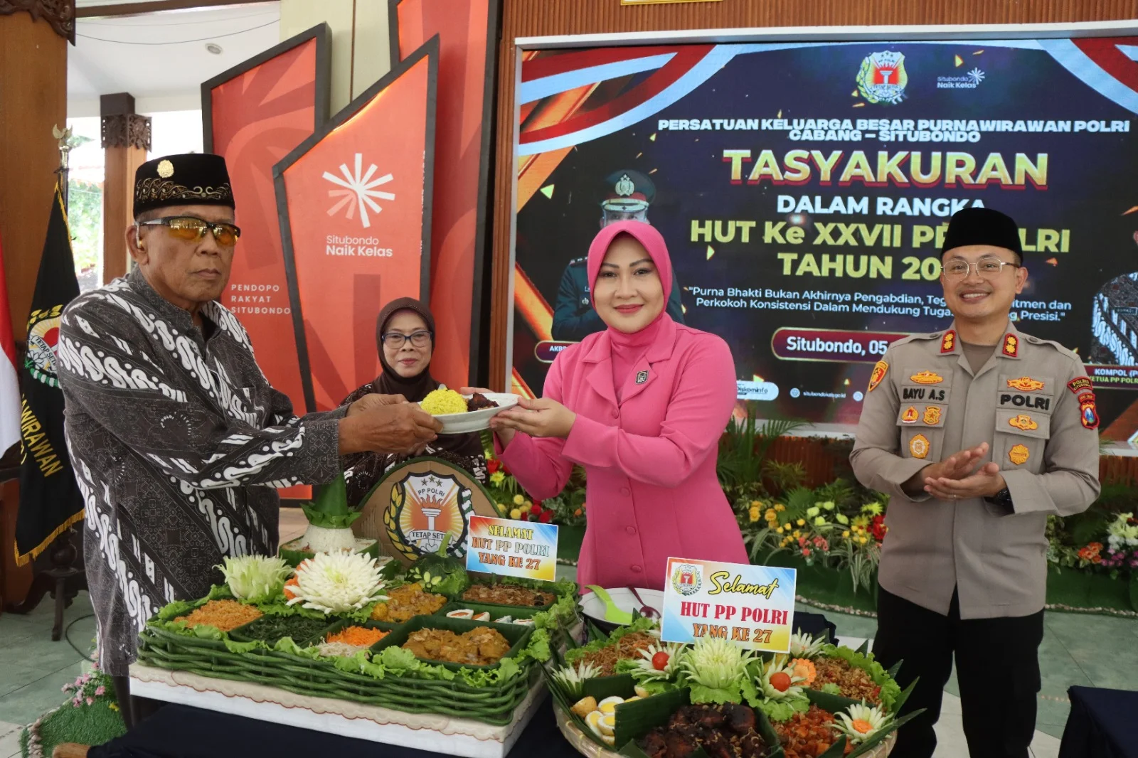 Polres Situbondo Gelar Tasyakuran HUT PP Polri ke-27: Perkuat Silaturahmi dan Sinergi Antar Generasi