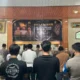 Polres Way Kanan Gelar Salat Gaib untuk Tiga Polisi Gugur di Kalimantan