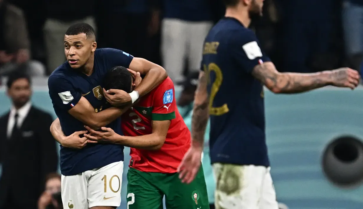 Prancis vs Maroko: Mbappe Bangkit dari Gagal Penalti, Les Bleus Melaju ke Semifinal