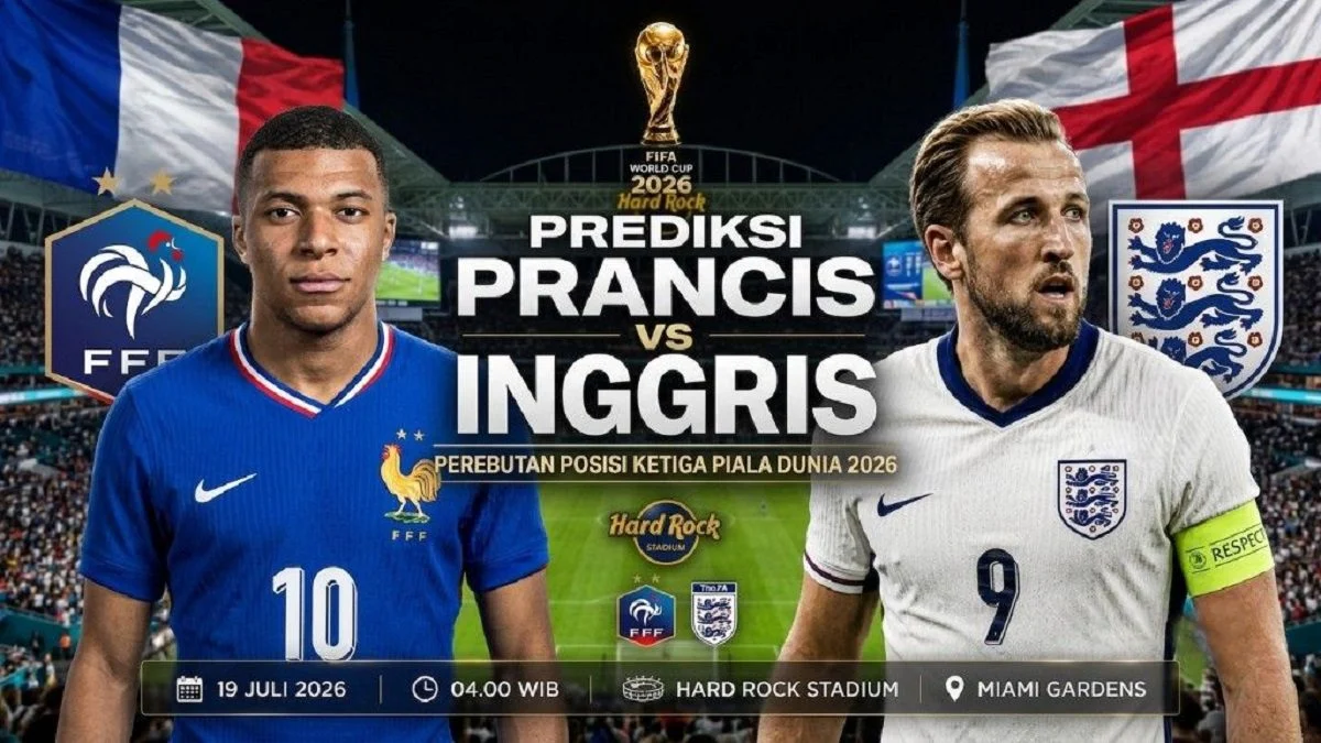 Prediksi Prancis Vs Inggris: Duel Sengit Perebutan Juara Ketiga Piala Dunia 2026