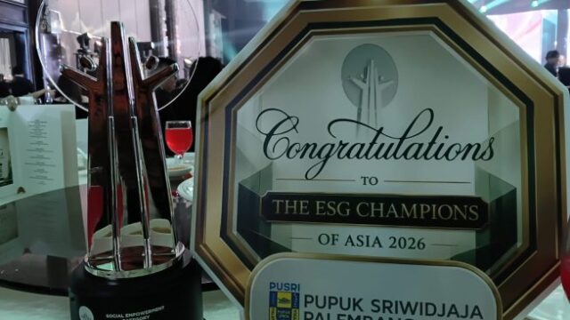 Program Kopi Tebat Benawa Antar Pusri Raih AREA Award 2026 Kategori Social Empowerment