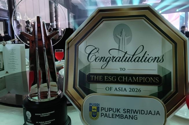 Program Kopi Tebat Benawa Antar Pusri Raih AREA Award 2026 Kategori Social Empowerment