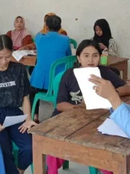 Puskesmas Way Tuba Gelar Skrining Keswa di Bukit Gemuruh untuk Deteksi Dini Kesehatan Mental