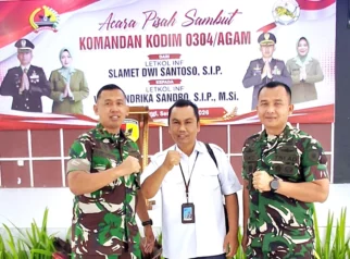 Putra Lunang Silaut, Mantan OB dan Gharin Masjid Kini Pimpin Kodim 0304Agam