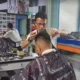 Ramainya Jasa Pangkas Rambut Menjelang Tahun Pelajaran Baru di Sibolga