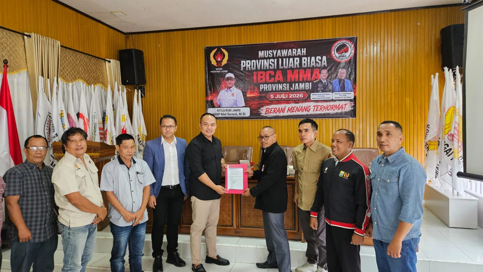 Reval Kurniawan Terpilih Aklamasi Sebagai Ketua IBCA MMA Jambi: Visi Membangun Ekosistem MMA yang Profesional dan Berkelanjutan