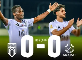 Riga FC Terancam Tersingkir, Harus Menang Besar atas Ararat-Armenia di Leg Kedua