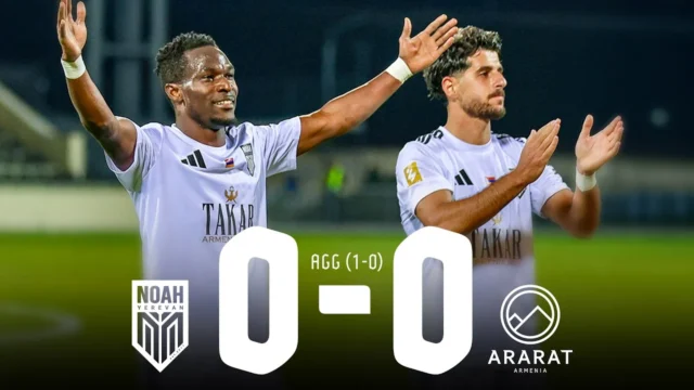 Riga FC Terancam Tersingkir, Harus Menang Besar atas Ararat-Armenia di Leg Kedua