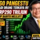 Saham Bumi Melonjak, Prajogo Pangestu Kembali Jadi Orang Terkaya Indonesia