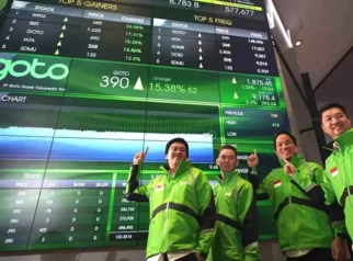 Saham GOTO Moncer! GoTo Cetak Laba Bersih Rp607,5 Miliar di Semester I-2026