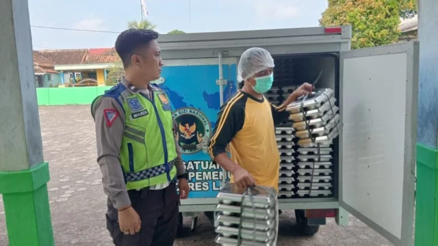 Satlantas Polres Lampung Utara Kawal Distribusi MBG ke Sekolah: Program Gizi Gratis yang Menjadi Simbol Kepedulian Sosial