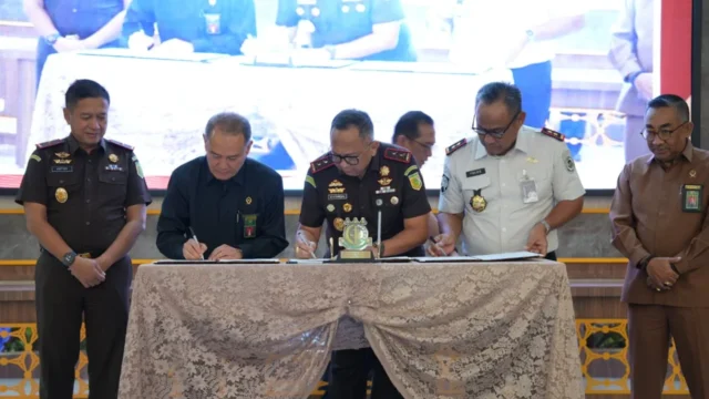 Sinergi 3 Instansi Kejati Sumsel Resmikan Sidang Elektronik Modern