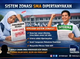 Sistem Zonasi Penerimaan Siswa Baru SMA di Aceh Tengah Dipertanyakan