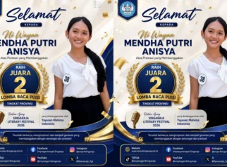 Spenpraja Raih Juara 2 Lomba Baca Puisi Tingkat Provinsi: Prestasi yang Menginspirasi Generasi Muda