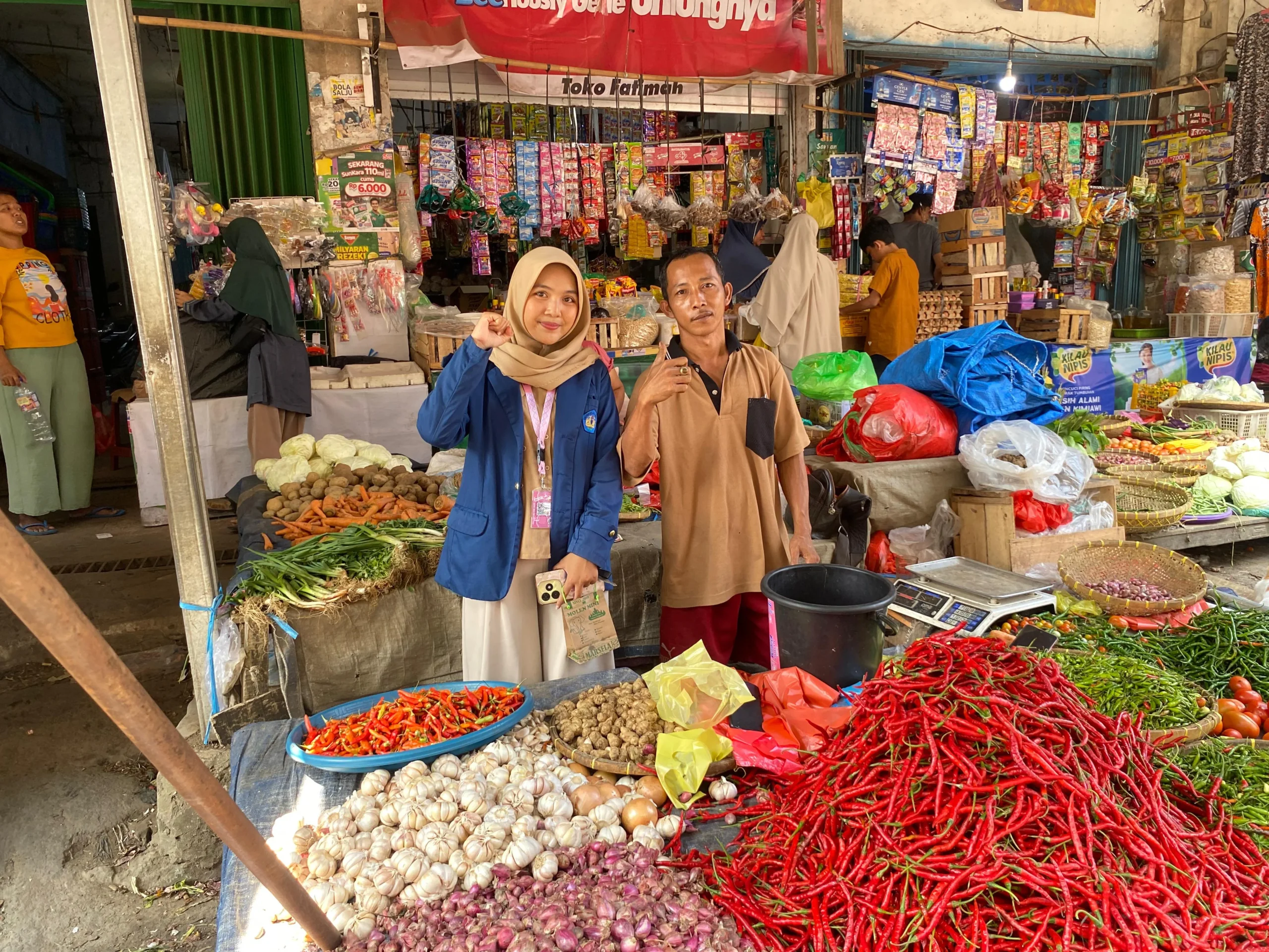 Stabilnya Harga Sayuran di Pasar Tradisional Bandarlampung: Analisis, Dampak, dan Prospek
