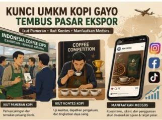 Strategi Pameran dan Kontes Buka Jalan UMKM Kopi Gayo ke Pasar Ekspor