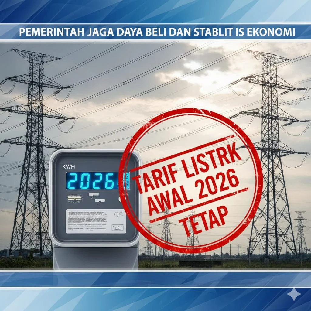 Tarif Listrik Triwulan III 2026 Tetap, Pemerintah Dorong Transisi Energi dan Revisi UU Ketenagalistrikan
