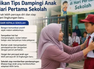 Tips Dampingi Anak di Hari Pertama Sekolah: Panduan Praktis untuk Orang Tua