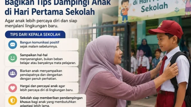 Tips Dampingi Anak di Hari Pertama Sekolah: Panduan Praktis untuk Orang Tua