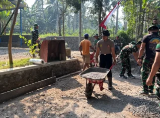 TMMD Lumajang Bangun Jalan 840 Meter di Desa Ledoktempuro: Aksi Gotong Royong Membangun Masa Depan