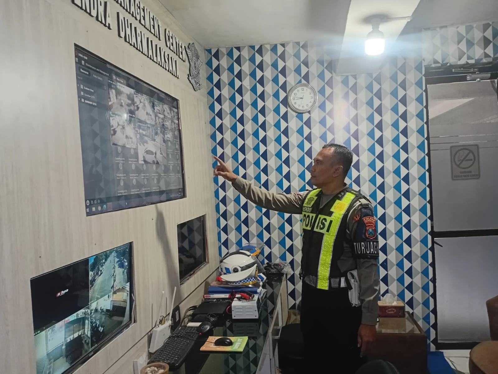 Traffic Management Center Pos 12.0 Perkuat Pengawasan Lalu Lintas di Sumenep