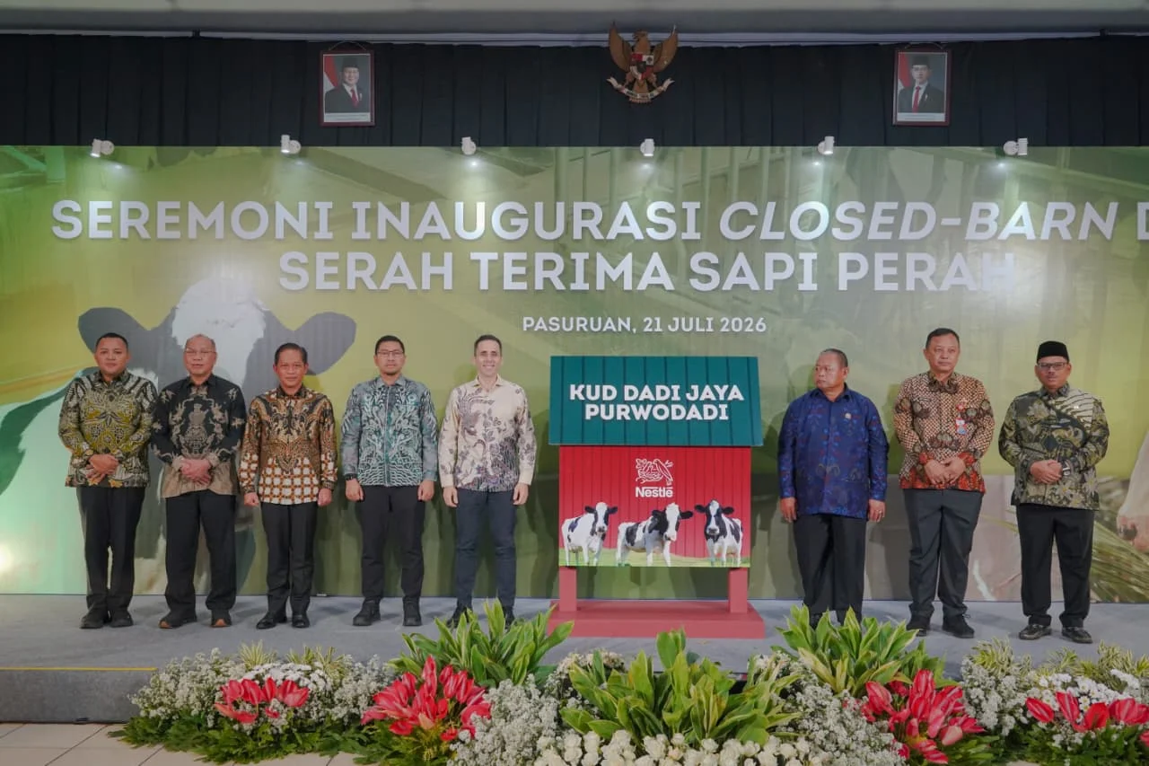 Wamenko Pangan Hanif Faisol Nurofiq Resmikan Closed Barn di Purwodadi: Inovasi Peternakan Sapi Perah untuk Mengurangi Impor Susu