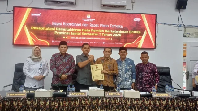 Warga Binaan Lapas Klas II A Jambi Resmi Ditetapkan sebagai Pemilih Kabupaten Muaro Jambi