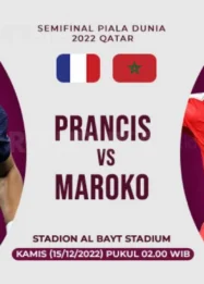 World Cup Hari Ini: Perempat Final Memanas, Prancis vs Maroko, dan Bank Holiday Jika Inggris Juara