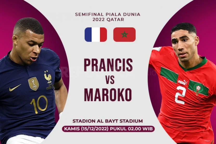 World Cup Hari Ini: Perempat Final Memanas, Prancis vs Maroko, dan Bank Holiday Jika Inggris Juara