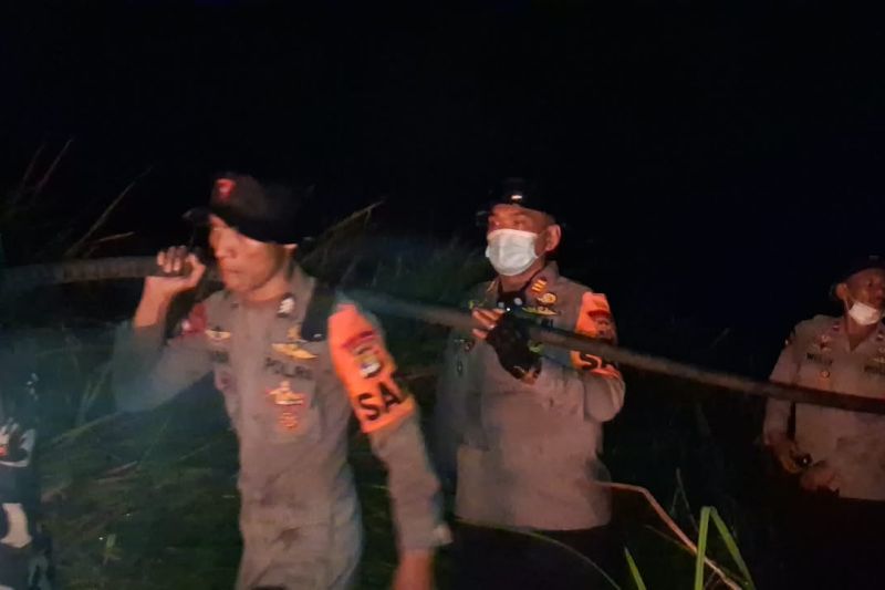 200 Orang Berjibaku Padamkan Kebakaran Taman Nasional Way Kambas