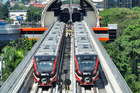 Alarm Kebakaran Sempat Berbunyi di Stasiun LRT Ciracas, Ini Kata KAI