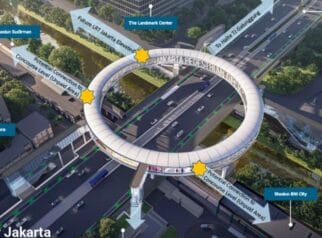 Bangun Pedestrian Deck Dukuh Atas PT MRT Gelontorkan Rp 300 Miliar
