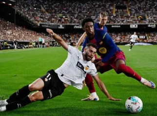 Barcelona Tumbang di Adu Penalti, Hamza Abdelkarim Cetak Brace
