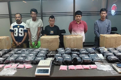 Bareskrim Sita 86 Kg Sabu dan 5.171 Butir Ekstasi, 6 Orang Ditangkap