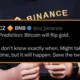 Binance Founder CZ Optimistic Bitcoin Will Surpass Gold in Next Bull Run