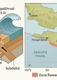 BRIN Ungkap Mekanisme Tsunami Pangandaran 2006 Lebih Kompleks dari Perkiraan