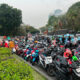 Dishub Terjunkan Personel untuk Tertibkan Parkir Liar saat Pesta Rakyat di Monas