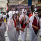 Foto 34Pocong34 Ramaikan Lomba Kemerdekaan di Kampung Rambutan