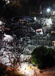 Foto Gempa Bumi Guncang Kolombia Tewaskan 239 Orang