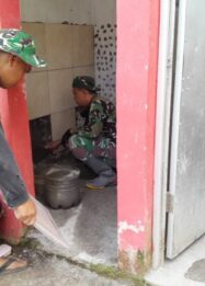 Gerak Cepat dan Kompak, Bukti Nyata Satgas Bersama Warga Wujudkan WC Umum di RTH Desa Cukil
