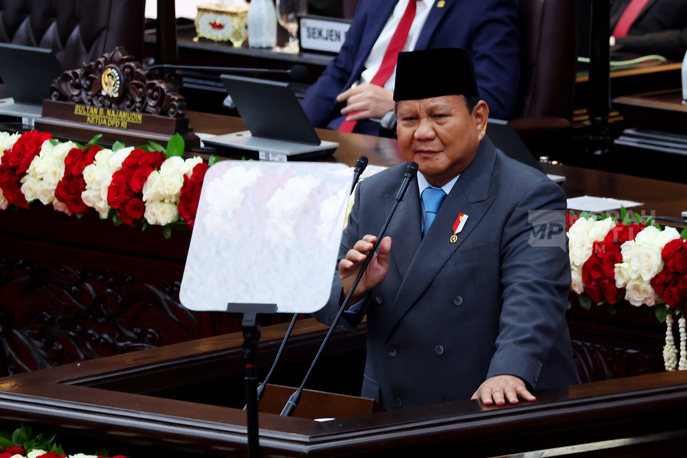 Ini Link Buat Dengarkan 2 Kali Pidato Presiden Prabowo Hari Ini Secara Lengkap